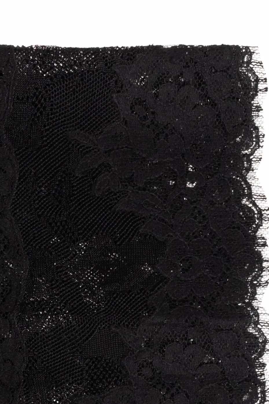 Dolce & Gabbana BLACK Lace Scarf