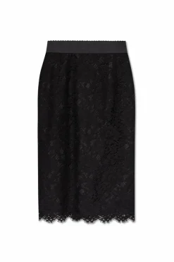 Dolce & Gabbana BLACK Lace skirt