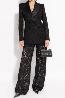 Dolce & Gabbana BLACK Lace Blazer