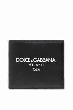 Dolce & Gabbana BLACK Leather wallet with logo