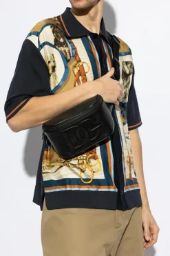 Dolce & Gabbana BLACK Leather belt bag