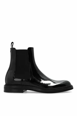 Dolce & Gabbana BLACK Leather ankle boots