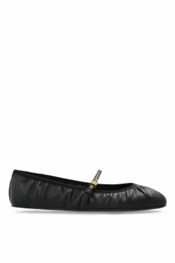 Dolce & Gabbana BLACK Leather ballet flats