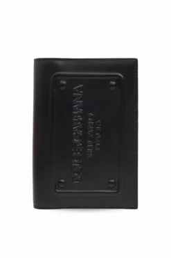 Dolce & Gabbana BLACK Leather passport case