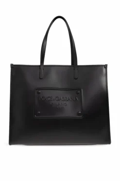 Dolce & Gabbana BLACK Leather shopper bag