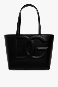 Dolce & Gabbana BLACK Leather shopper bag