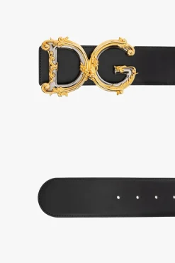 Dolce & Gabbana BLACK Leather belt