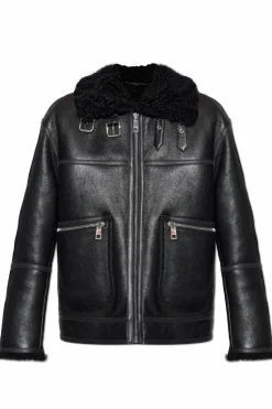 Dolce & Gabbana BLACK Leather jacket