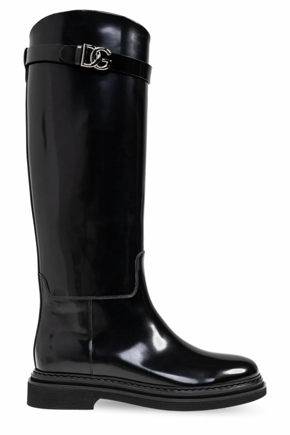 Dolce & Gabbana BLACK Leather boots