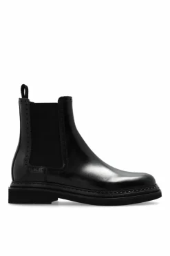 Dolce & Gabbana BLACK Leather Chelsea boots Dolce & Gabbana