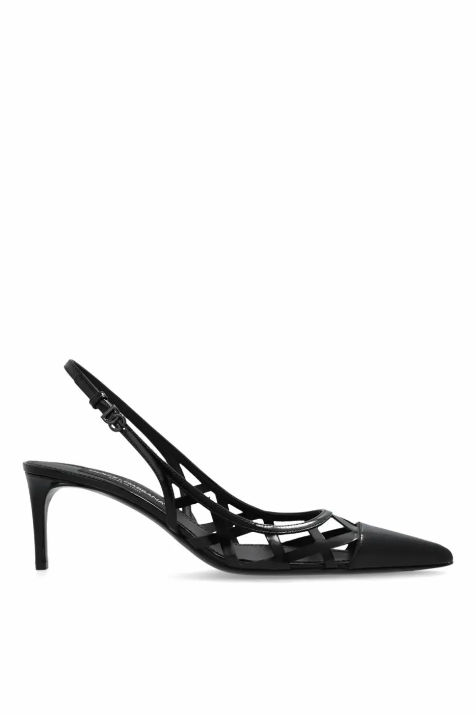Dolce & Gabbana BLACK Leather high-heeled shoes