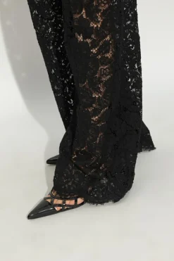 Dolce & Gabbana BLACK Leather high-heeled shoes