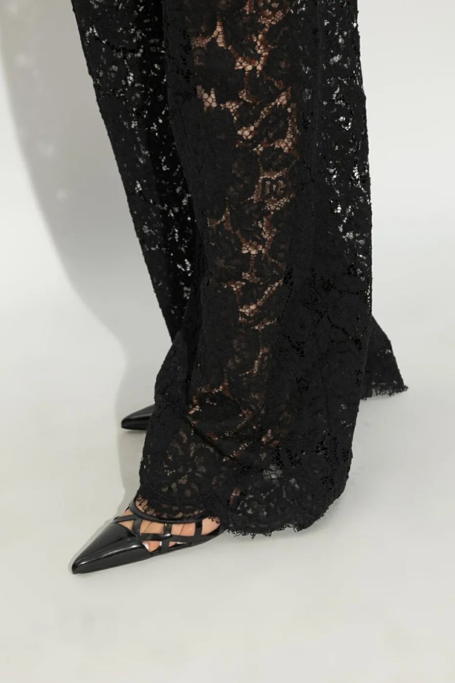 Dolce & Gabbana BLACK Leather high-heeled shoes