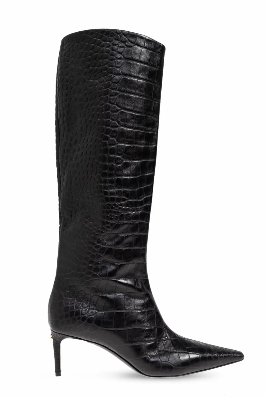 Dolce & Gabbana BLACK Leather heeled boots