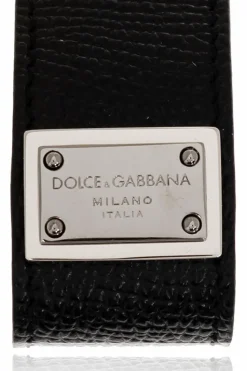 Dolce & Gabbana BLACK Leather keyring