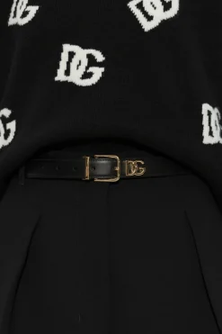 Dolce & Gabbana BLACK Leather belt