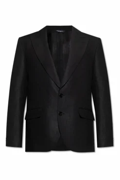 Dolce & Gabbana BLACK Linen blazer