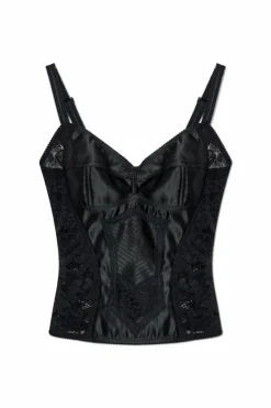 Dolce & Gabbana BLACK Lingerie-style top