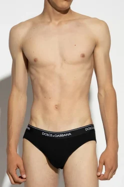 Dolce & Gabbana BLACK Logo briefs 2-pack