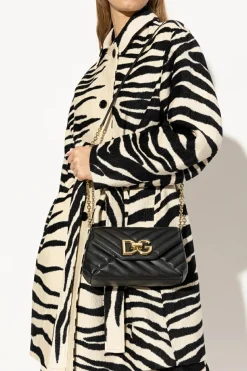 Dolce & Gabbana BLACK ‘Lop’ quilted shoulder bag