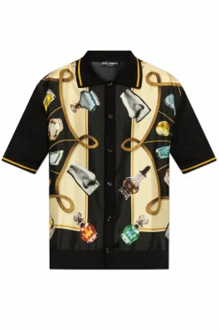 Dolce & Gabbana BLACK Patterned shirt