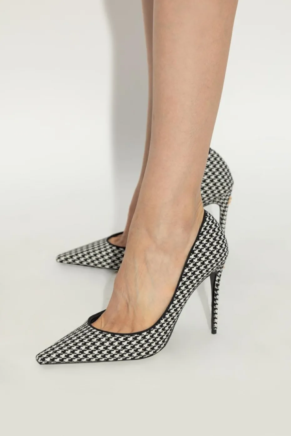 Dolce & Gabbana BLACK Patterned Stilettos