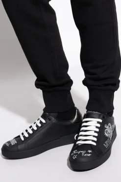 Dolce & Gabbana BLACK "Portofino" sports shoes