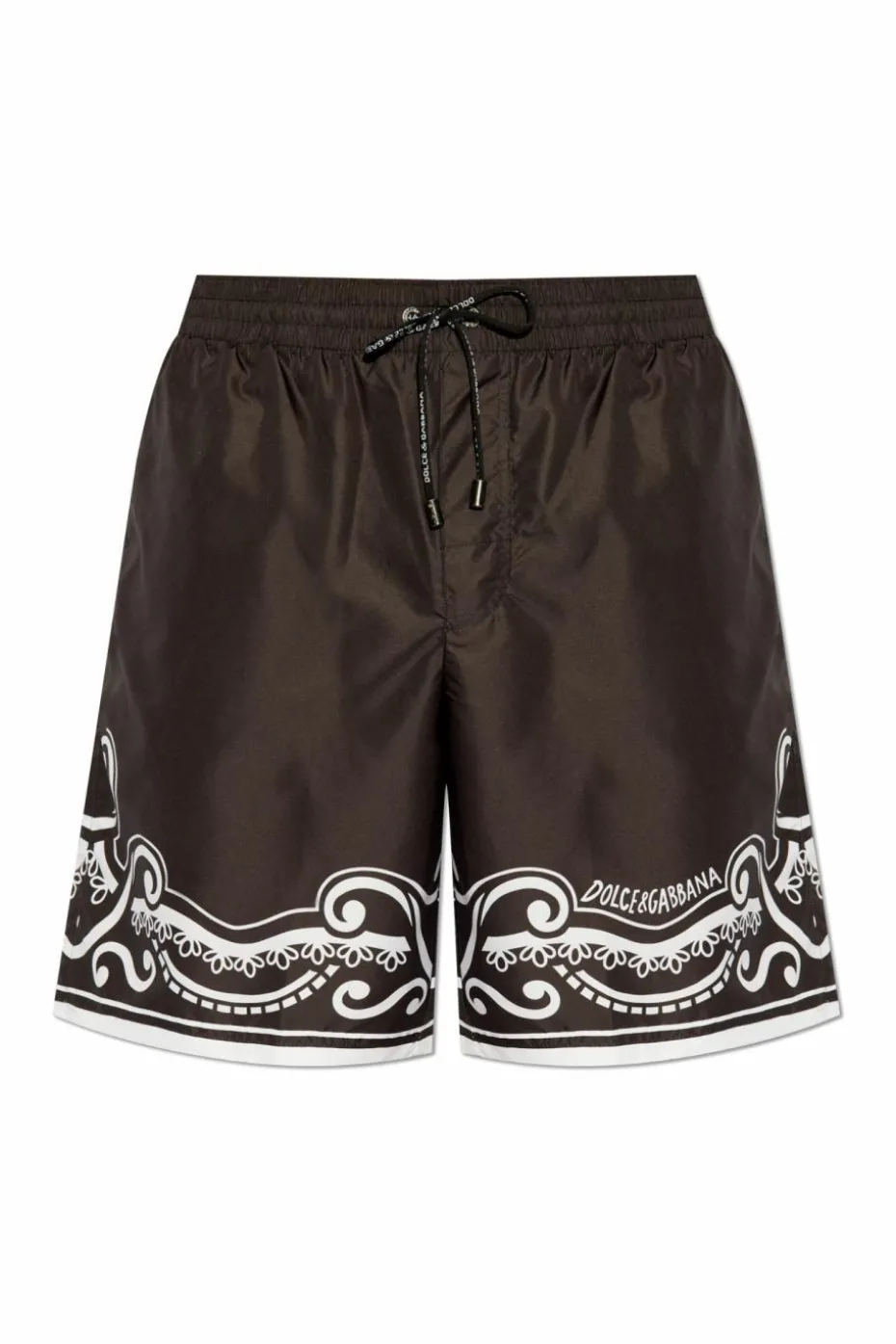 Dolce & Gabbana BLACK Printed swim shorts