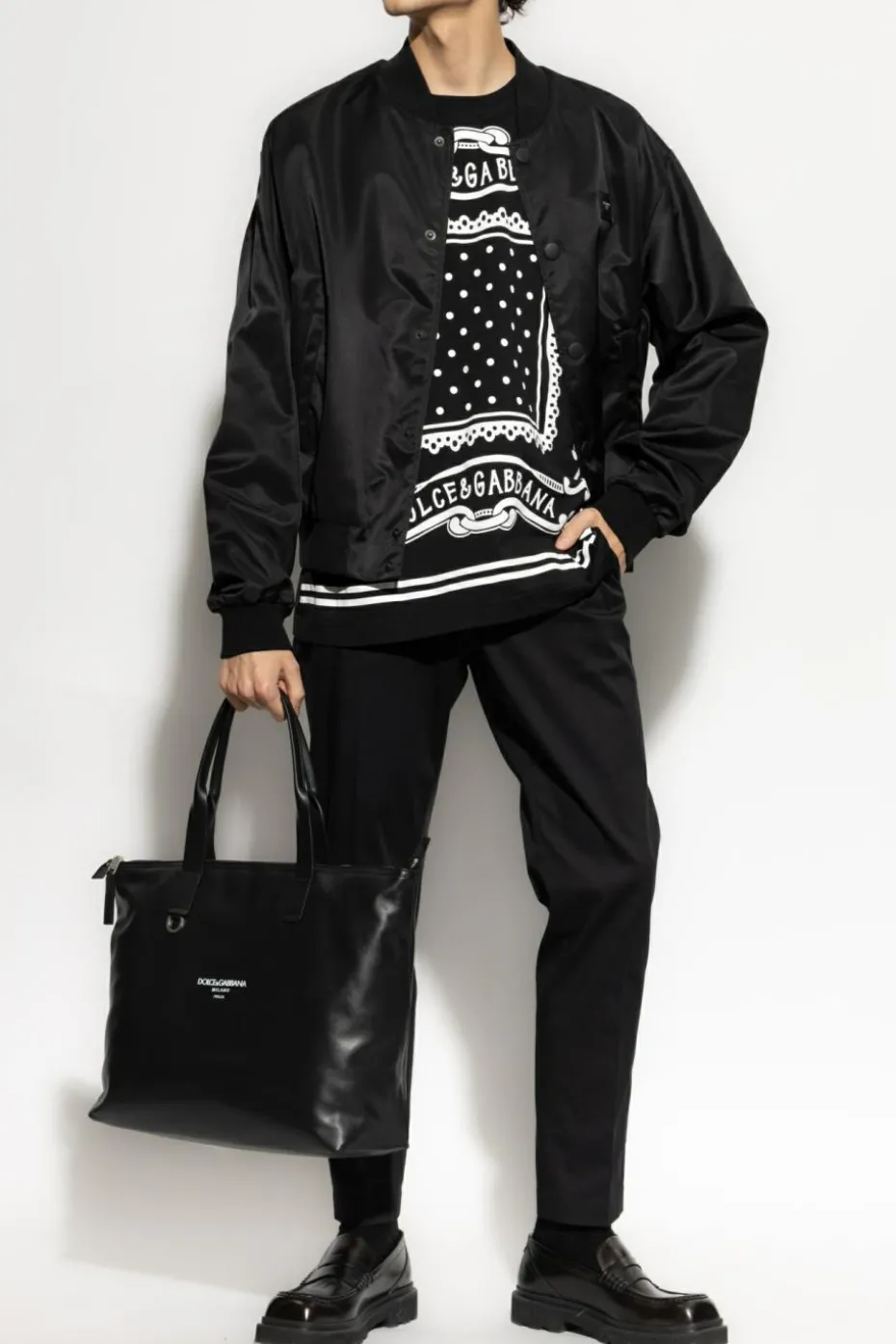 Dolce & Gabbana BLACK Printed T-shirt