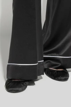 Dolce & Gabbana BLACK Satin Ballet Flats