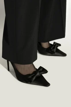 Dolce & Gabbana BLACK Satin high heels
