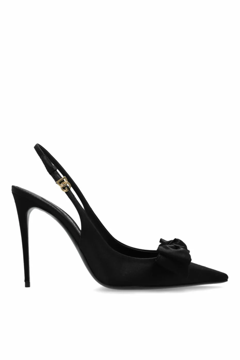 Dolce & Gabbana BLACK Satin high heels