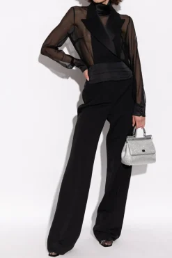 Dolce & Gabbana BLACK Satin Vest