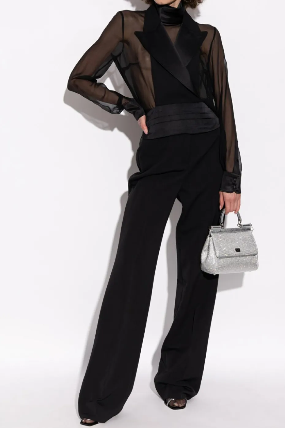 Dolce & Gabbana BLACK Satin Vest