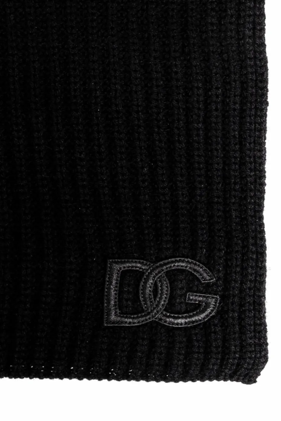 Dolce & Gabbana BLACK Scarf with logo