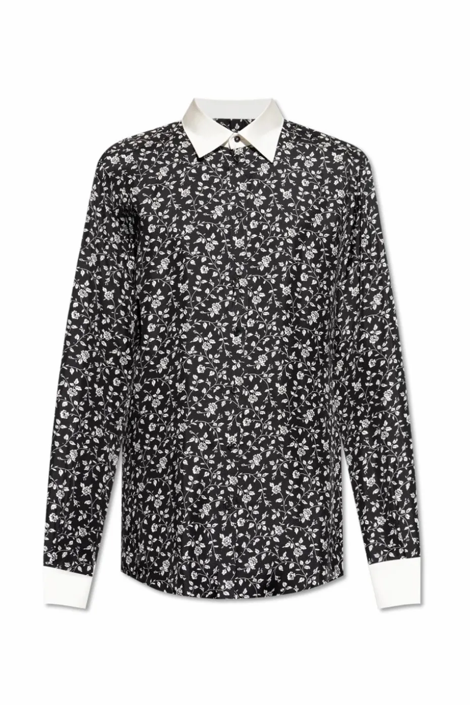 Dolce & Gabbana BLACK Shirt with floral motif