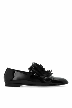 Dolce & Gabbana BLACK Shoes with tulle application