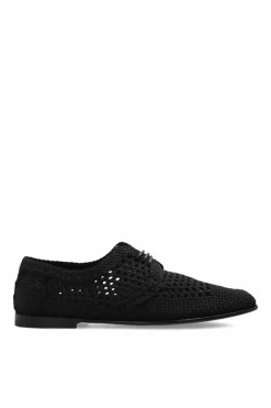Dolce & Gabbana BLACK Shoes with decorative weave