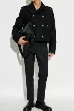 Dolce & Gabbana BLACK Short coat
