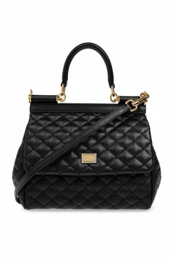 Dolce & Gabbana BLACK Shoulder Bag Sicily Medium