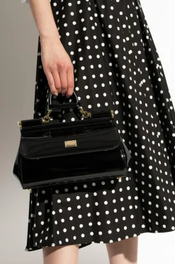 Dolce & Gabbana BLACK Sicily Shoulder Bag