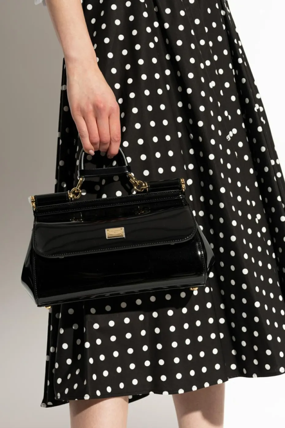 Dolce & Gabbana BLACK Sicily Shoulder Bag