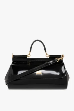 Dolce & Gabbana BLACK ‘Sicily Medium’ shoulder bag
