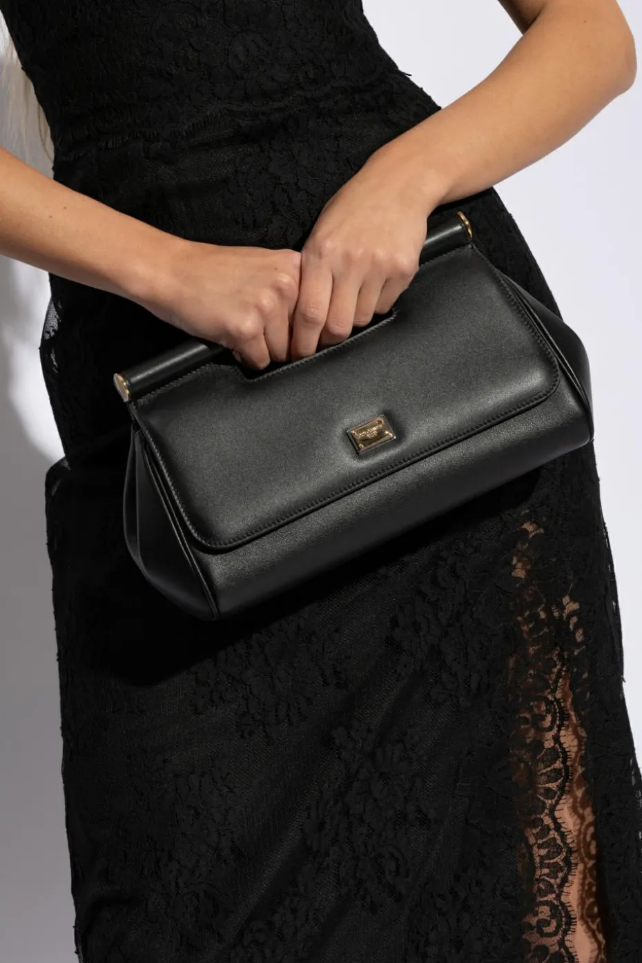 Dolce & Gabbana BLACK ‘Sicily Medium’ Handbag