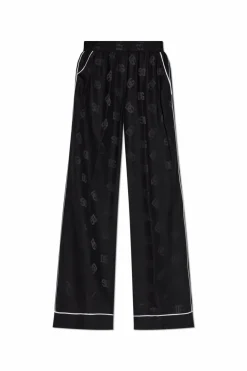 Dolce & Gabbana BLACK Silk pants