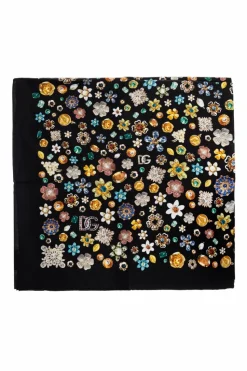 Dolce & Gabbana BLACK Silk scarf