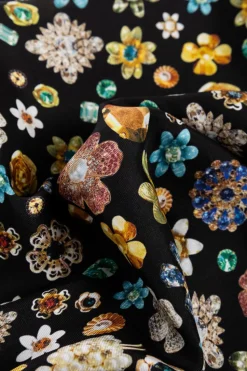 Dolce & Gabbana BLACK Silk scarf