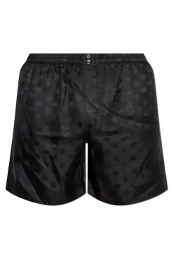 Dolce & Gabbana BLACK Silk shorts