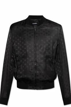 Dolce & Gabbana BLACK Silk bomber jacket