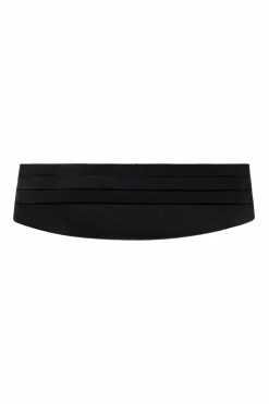 Dolce & Gabbana BLACK Silk Satin Belt